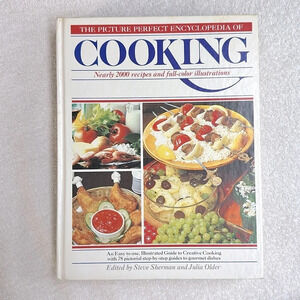 Vintage Picture Perfect  Encyclopedia Of Cooking Cookbook